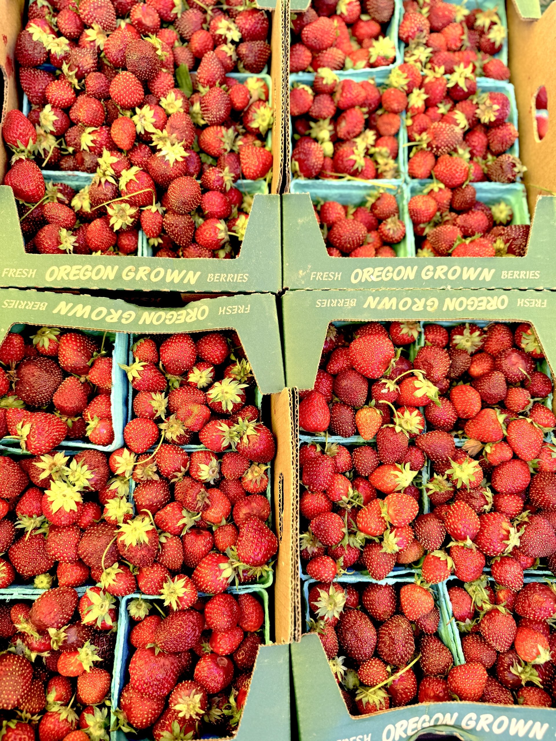 Mthoodstrawberriesjune2025bendmarket